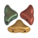 Les perles par Puca® Hélios Perlen Yellow gold metallic iris 00030/01620